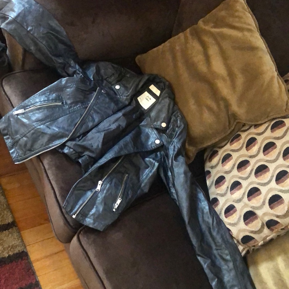 Leather jacket